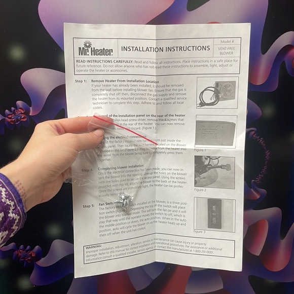 Mr. Heater Blower Kit to improve air circulation unused in box - Picture 12 of 13
